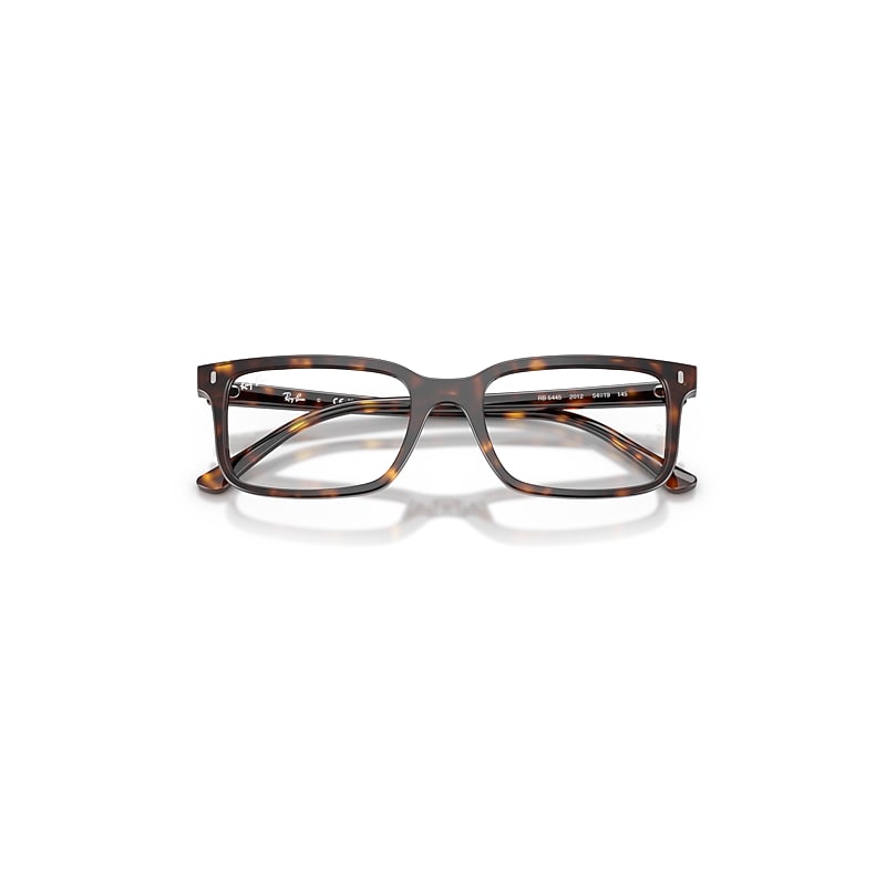 Ray Ban Rb5445 Optics Eyeglasses Havana Frame Clear Lenses Polarized 54-19 In Brown
