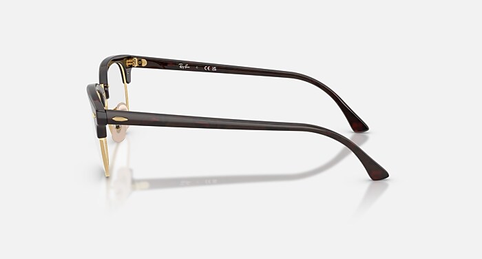 レイバン公式ストア】 Ray-Ban® CLUBMASTER OPTICS メガネ | レッド