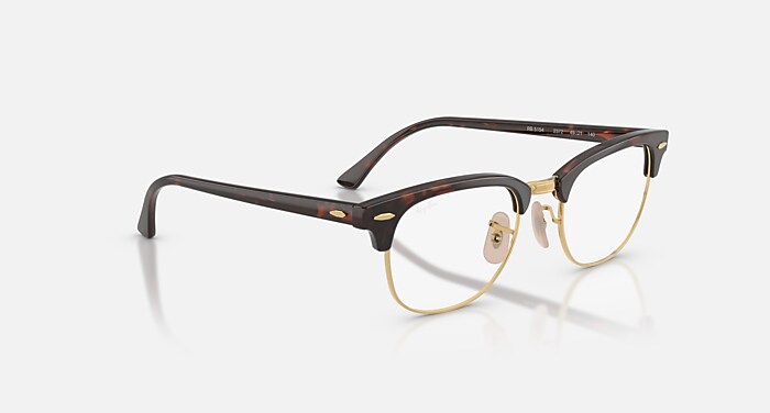 レイバン公式ストア】 Ray-Ban® CLUBMASTER OPTICS メガネ | レッド