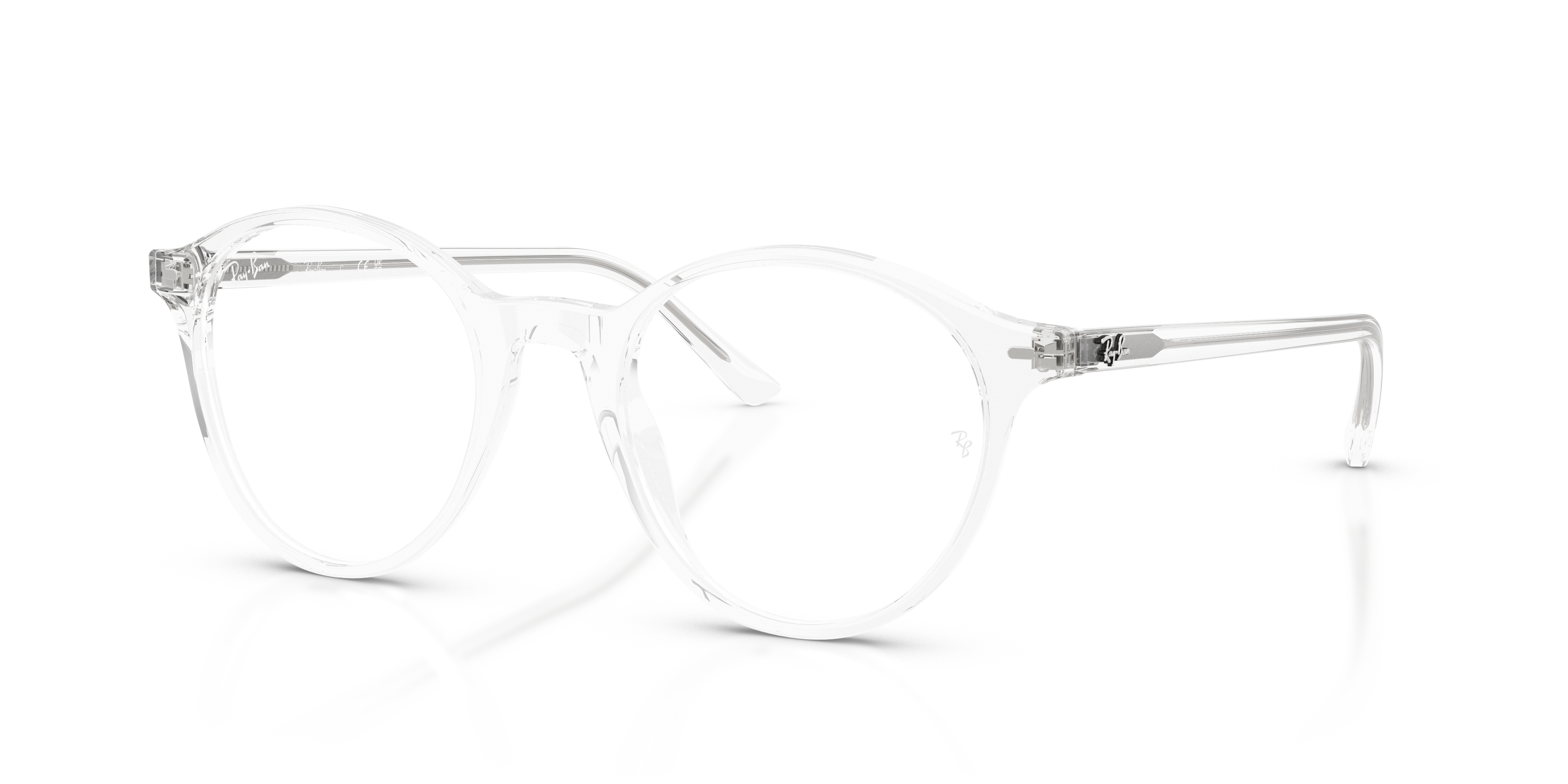BERNARD OPTICS Polished Transparent Frame Clear Lenses 51-21