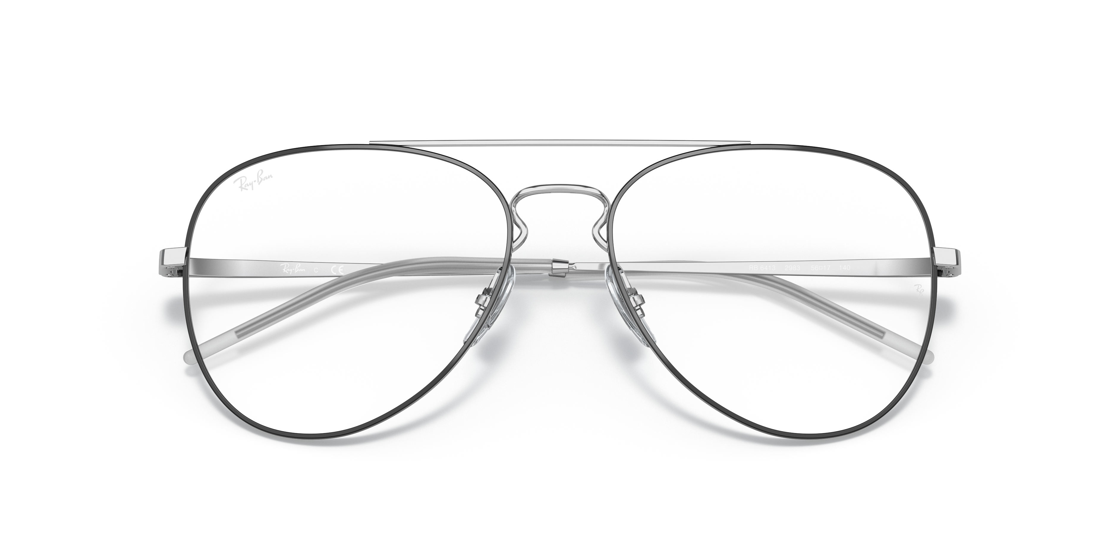 ひらりんページ RB6413 Eyeglasses with Black Frame - RB6413 | Ray-Ban®