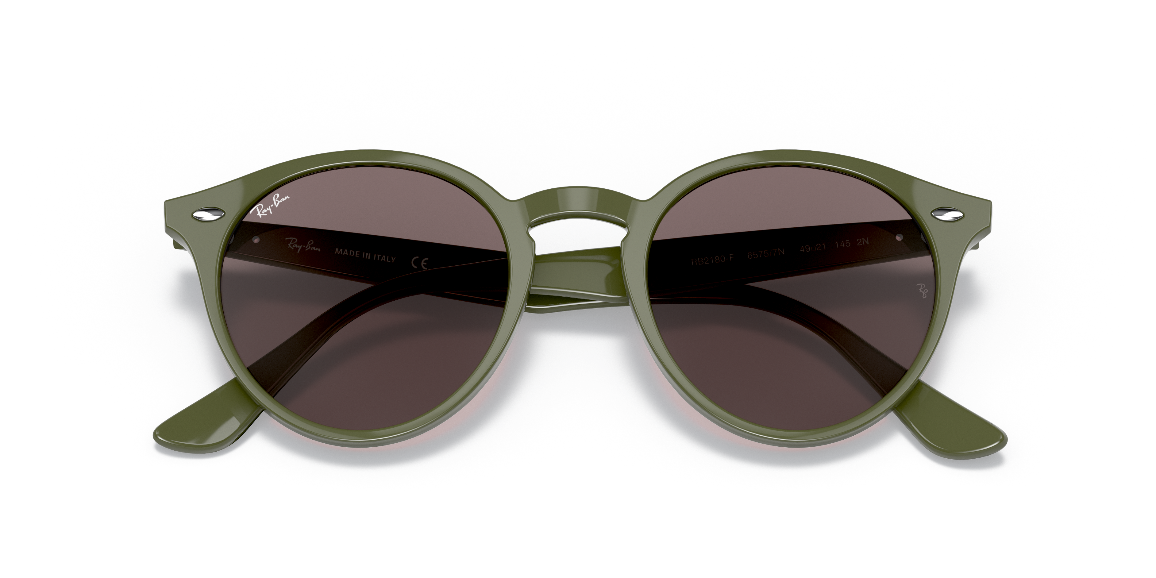 RAYBAN サングラス RB2180F DARK GREEN レイバン公式ストア】 Ray-Ban® RB2180 サングラス | ミリタリー
