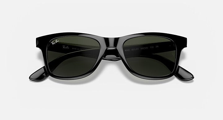 Ray-Ban Sunglasses Unisex Rb4640 - Black Frame Green Lenses 50-20