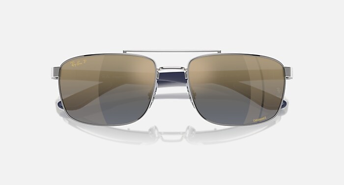 Black Friday Ray-Ban Sunglasses Unisex Rb3737 Chromance - Blue Frame Blue Lenses 60-18 Polarized