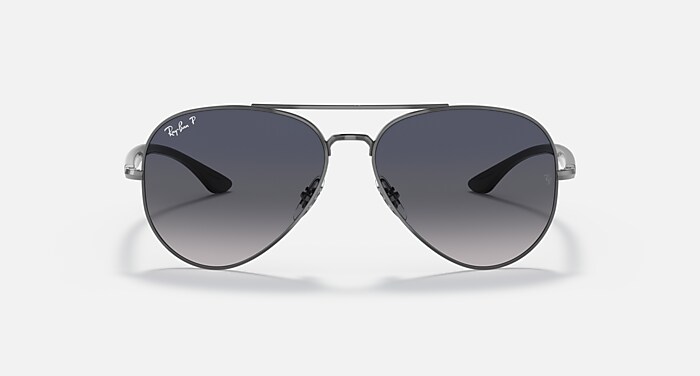 Ray-Ban Sunglasses Unisex Rb3675 - Gunmetal Frame Blue Lenses 58-14 Polarized