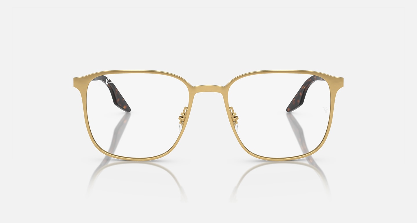 Ray-Ban Eyeglasses Unisex Rb6512 Optics Prescription - Havana Frame Demo Lens Lenses 52-19 Polarized