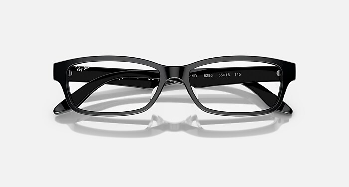 Ray-Ban ブラック 角型メガネ(度あり) レイバン公式ストア】 Ray-Ban® RB5425D OPTICS YEAR OF THE