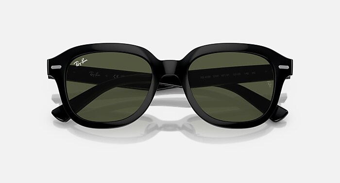 Ray-Ban Unisex Erik Sunglasses Ray-Ban Erik XL (53 - 20) with Brown lenses and Tortoise  main image 2