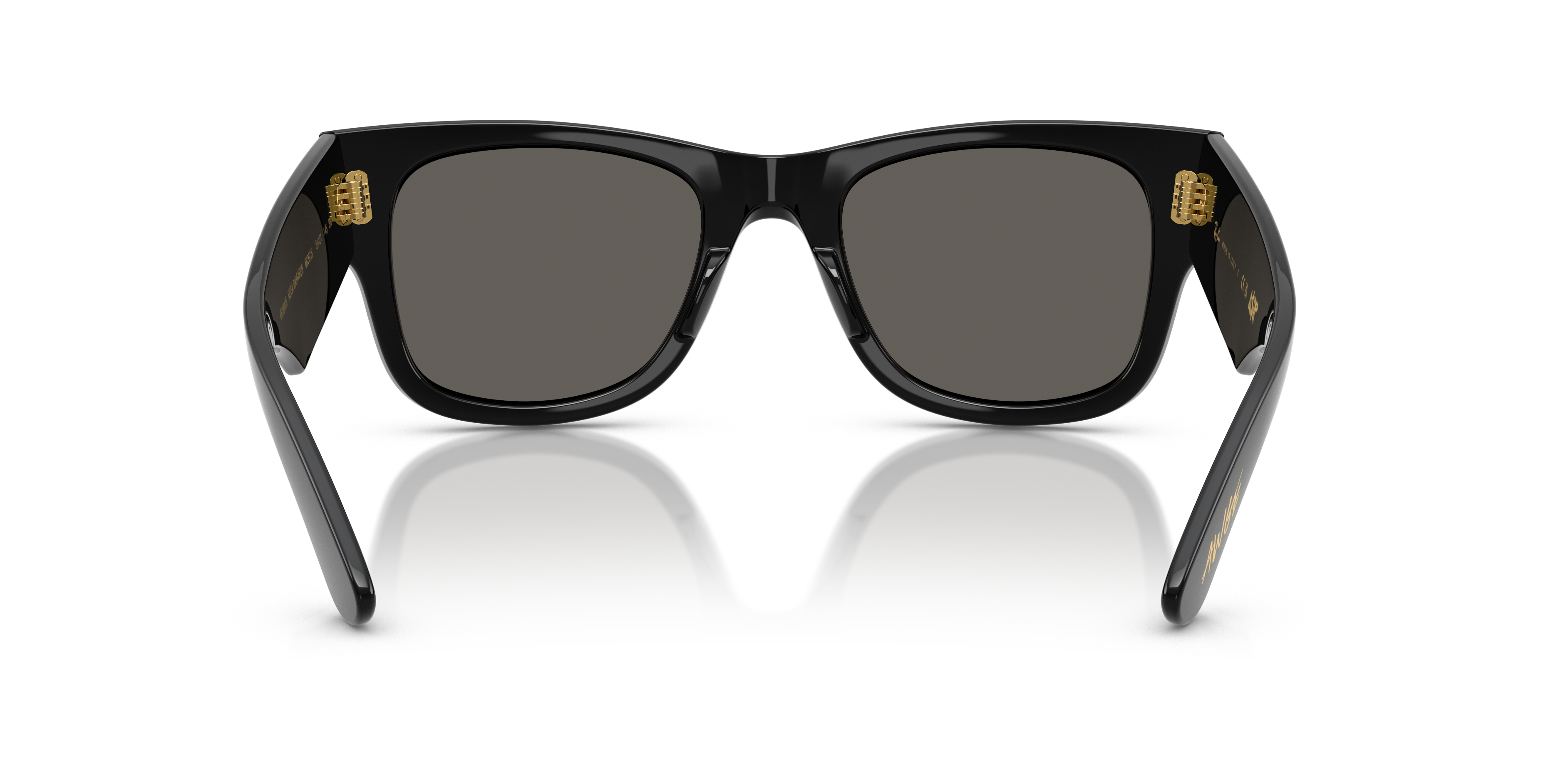 Ray-Ban ブラック サングラス MEGA WAYFARER BLACKED OUT COLLECTION Sunglasses in Black and