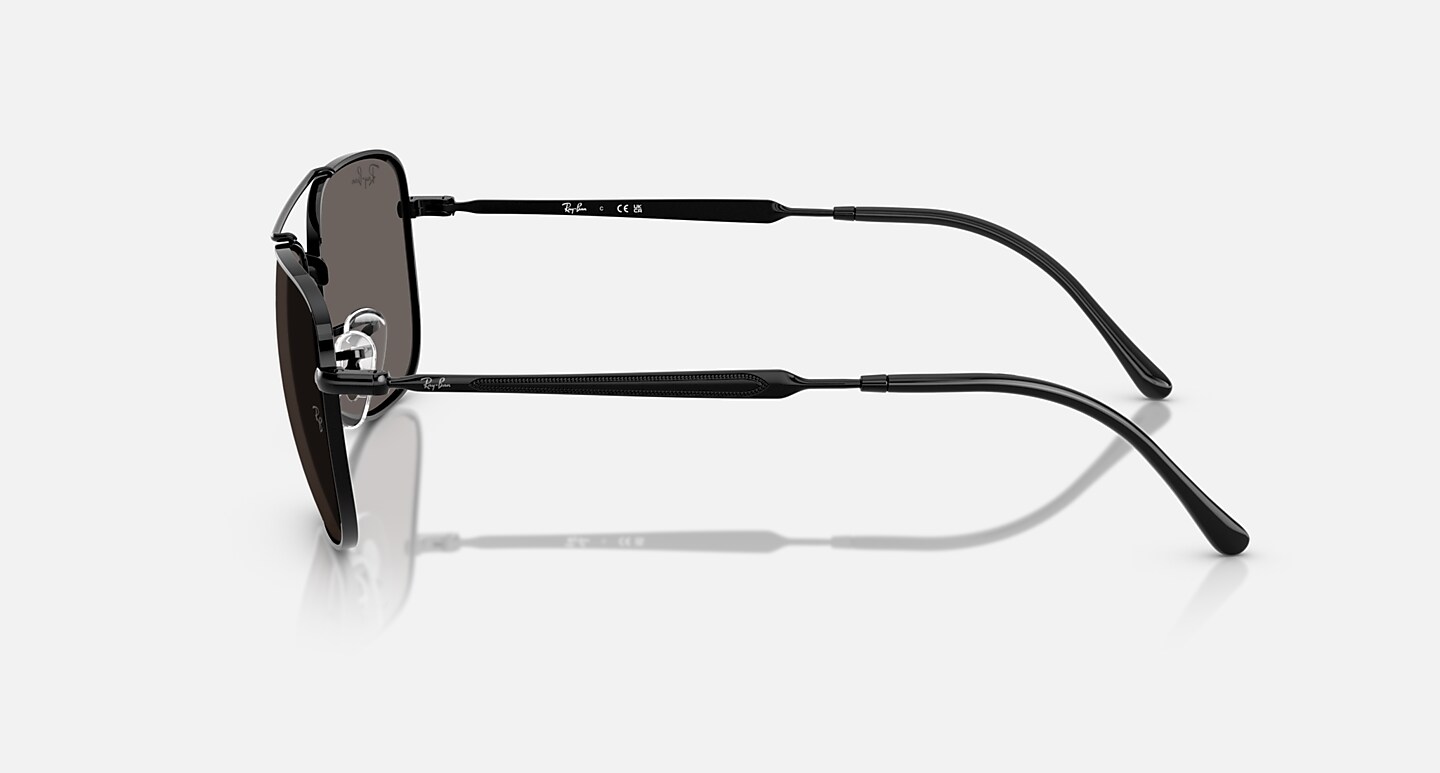 Ray-Ban Sunglasses Unisex Rb3755 - Black Frame Grey Lenses 59-19