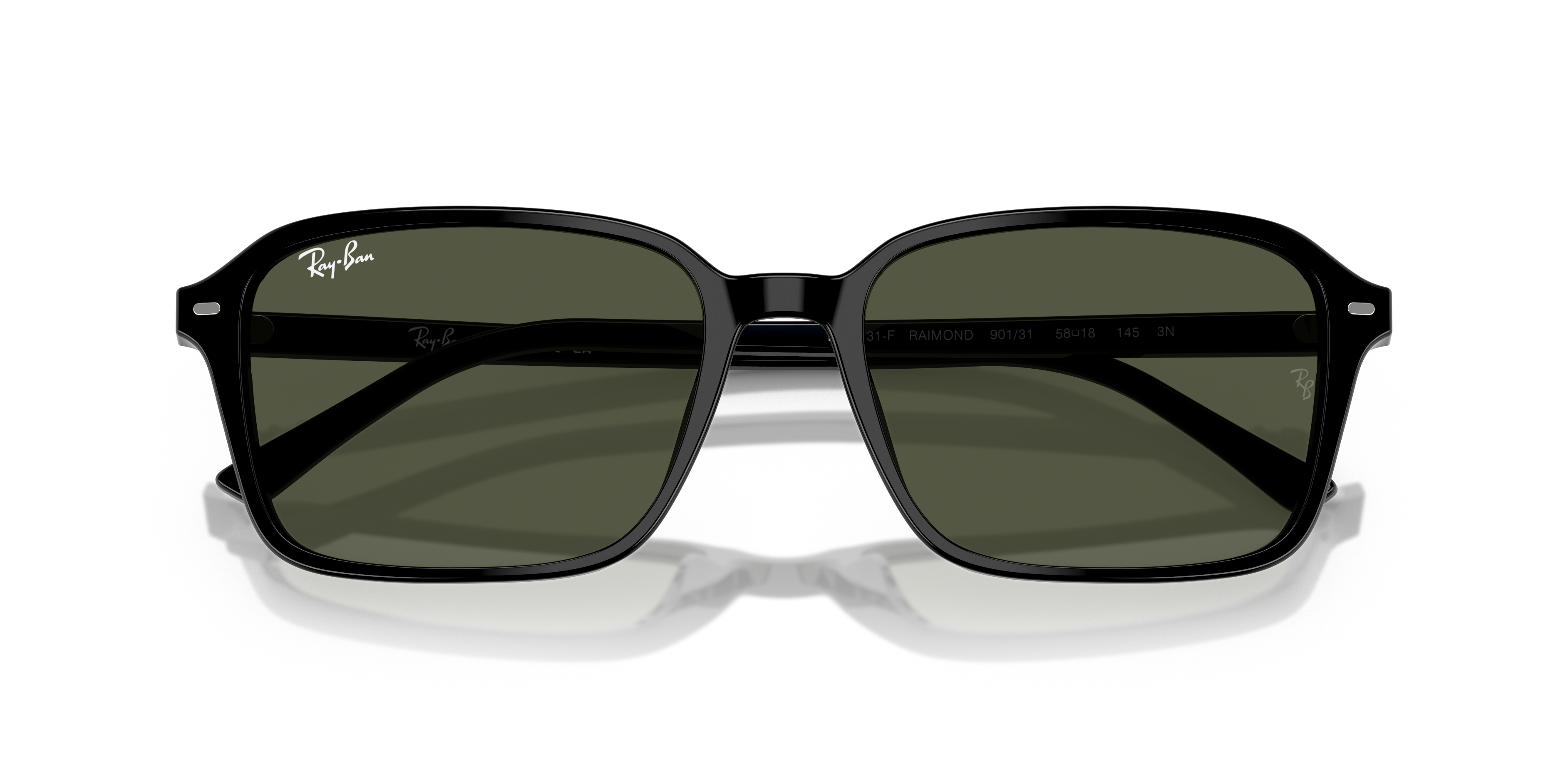 RAIMOND Sunglasses in Black and G-15 Green - RB2231F | Ray-Ban® US