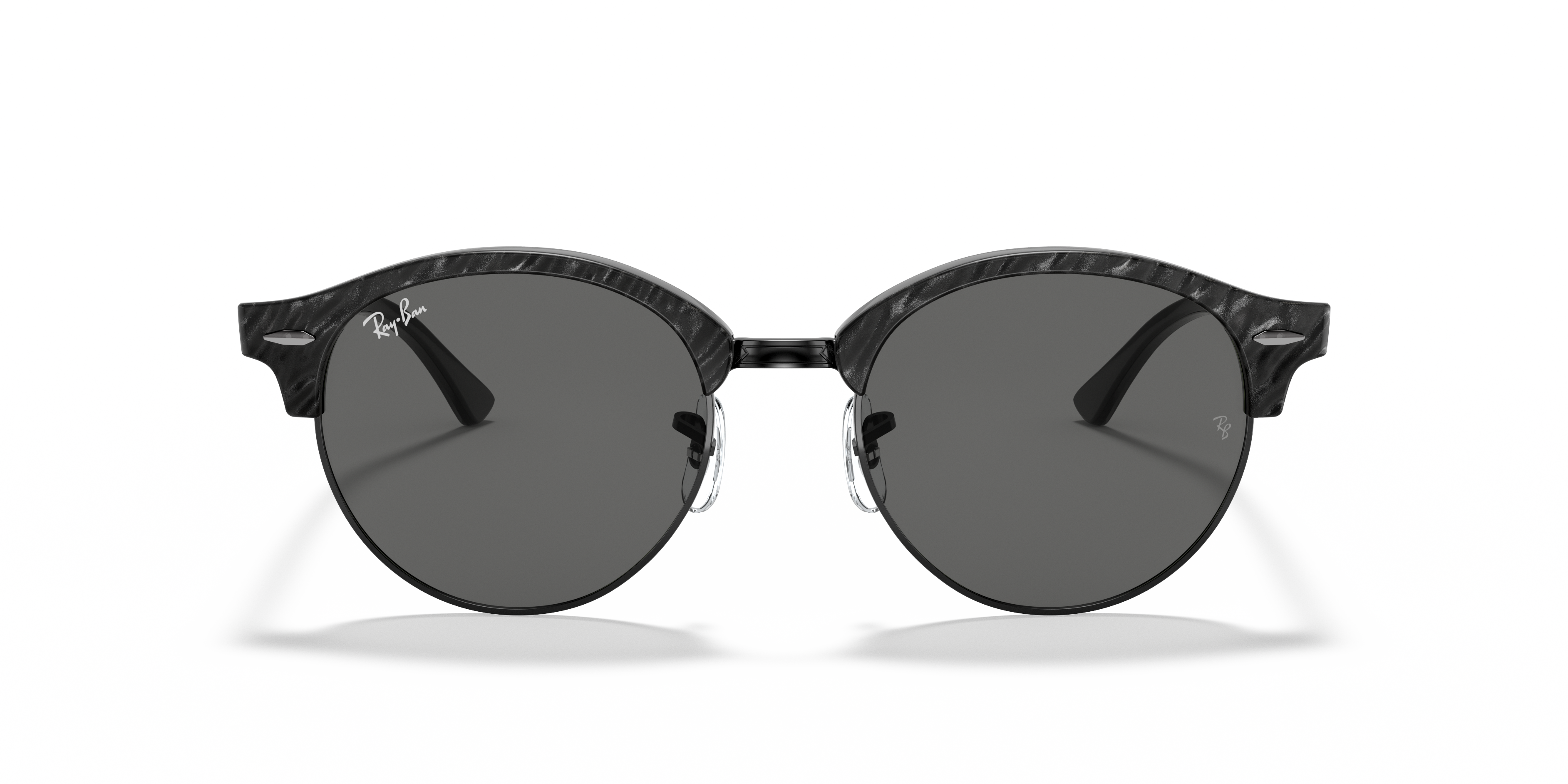廃盤 シェル(貝)Ray-Ban☆レイバン☆サングラスRB4246ミラーホワイト レイバン公式ストア】 Ray-Ban® CLUBROUND MARBLE サングラス