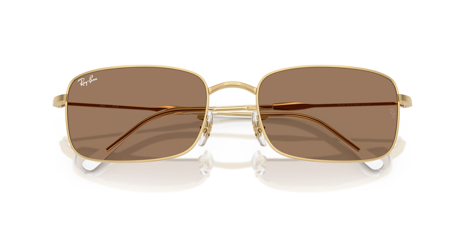 RB3746 Sunglasses in Arista Gold and Brown - RB3746 | Ray 