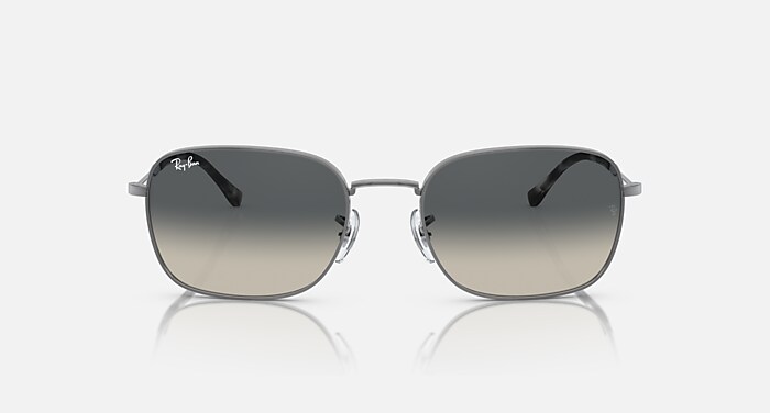 Ray-Ban Sunglasses Unisex Rb3706 - Gunmetal Frame Grey Lenses 57-20