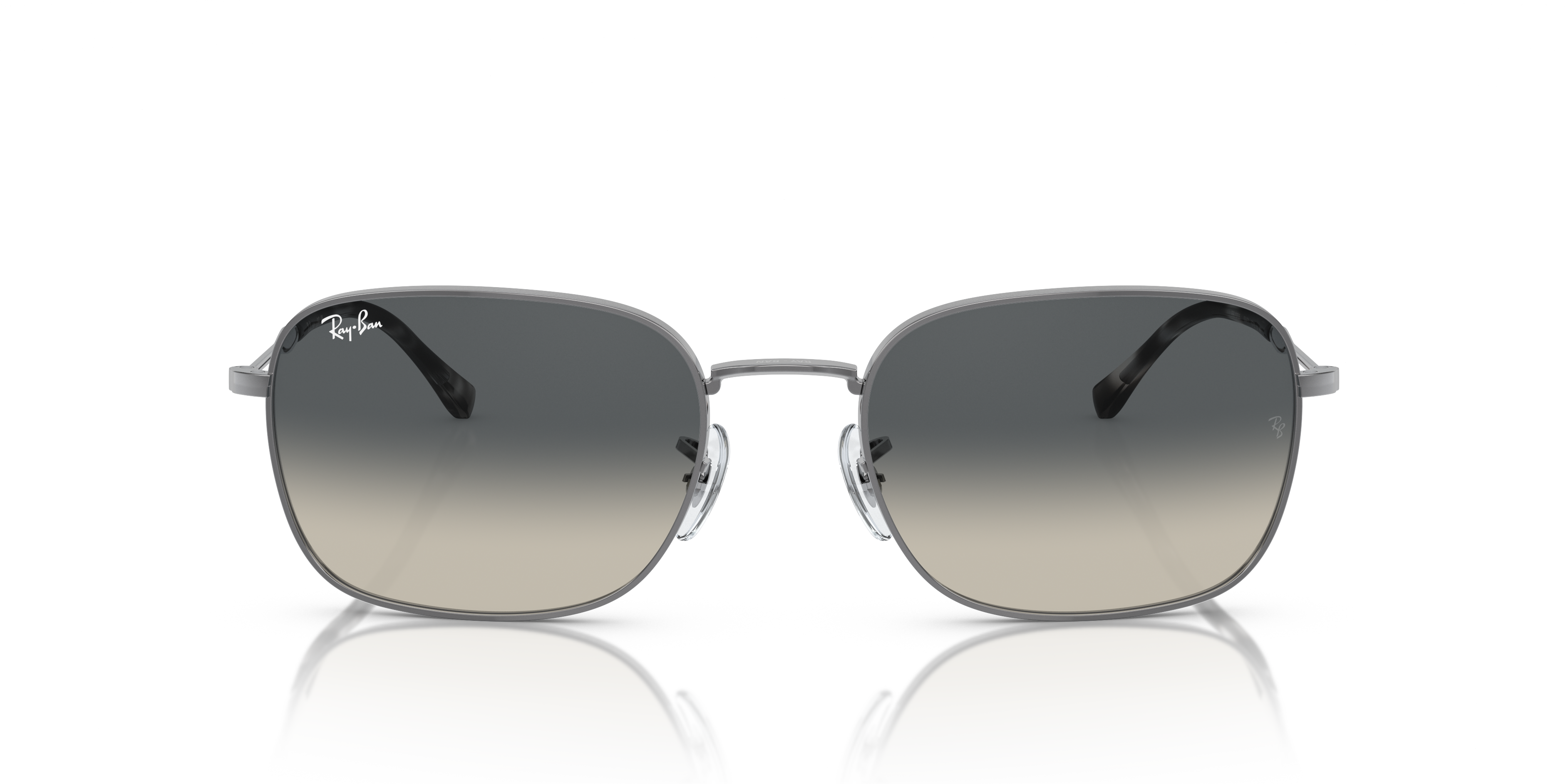 レイバン サングラス メタル ダークグレー シルバー 未使用 70415 レイバン公式ストア】 Ray-Ban® RB3706 サングラス | ガンメタル