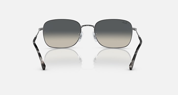 Ray-Ban Sunglasses Unisex Rb3706 - Gunmetal Frame Grey Lenses 57-20