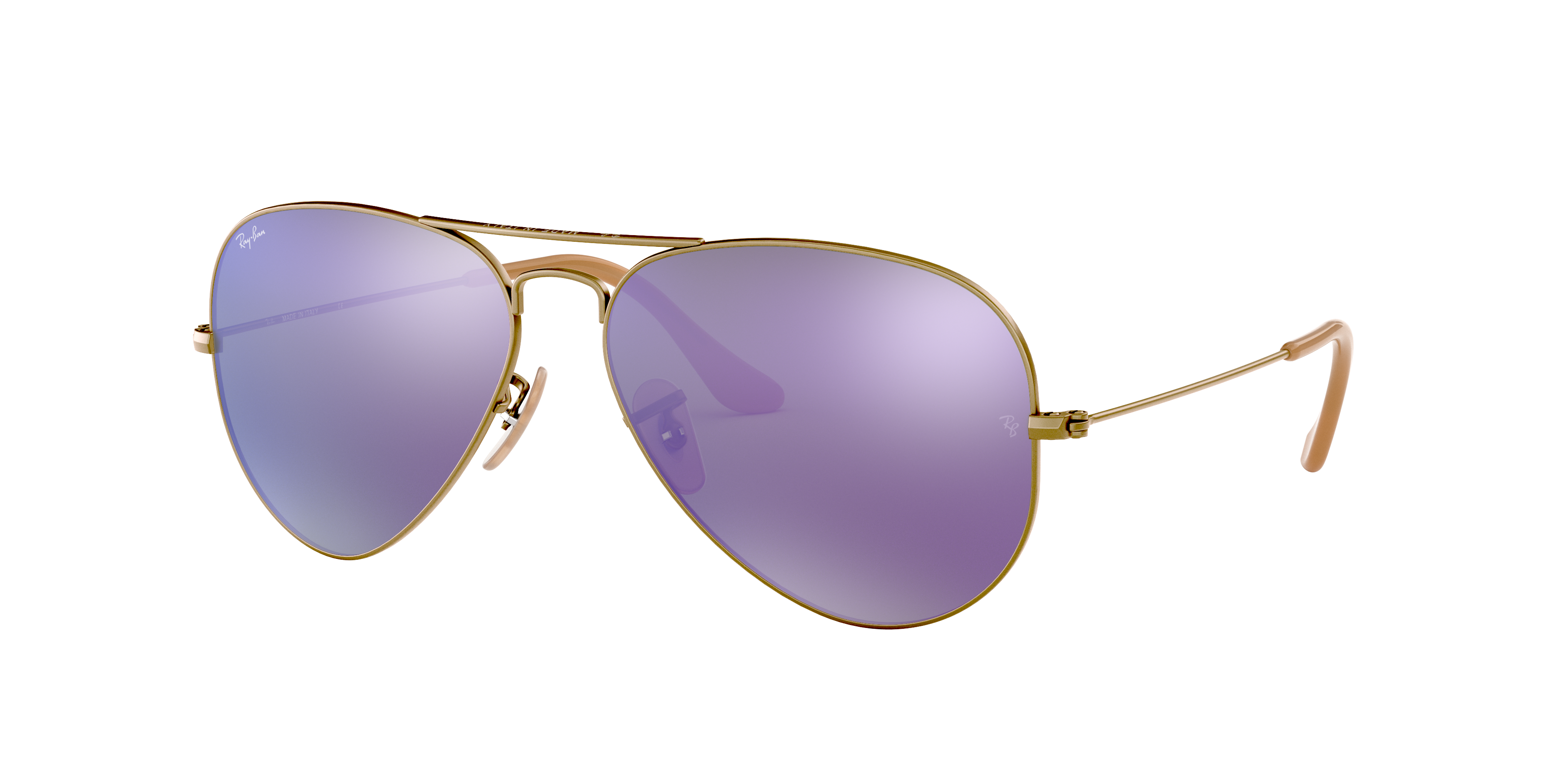 ray ban aviator bronze copper