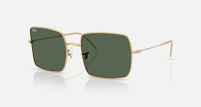 Ray-Ban レイバン サングラス スクエア ゴールドフレーム Amazon | Ray-Ban(レイバン) RB3857 フランクスクエアサングラス