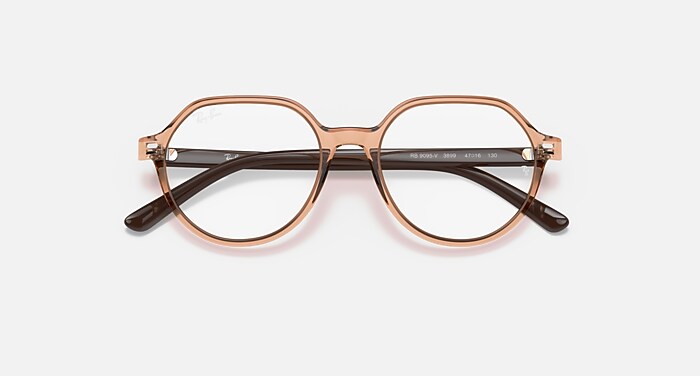 THALIA OPTICS KIDS Eyeglasses with Transparent Brown Frame
