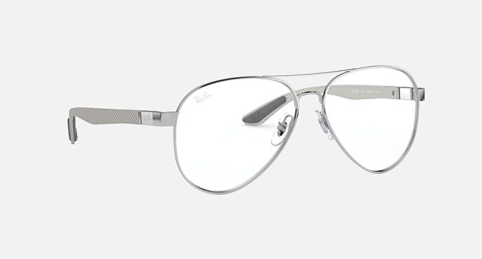 RB8420 Eyeglasses with Silver Frame - RB8420 | Ray-Ban®