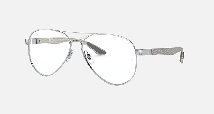 RB8420 Eyeglasses with Silver Frame - RB8420 | Ray-Ban®