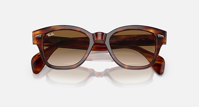 Ray-Ban Rb0880s Sunglasses Black Frame Green Lenses 49-19