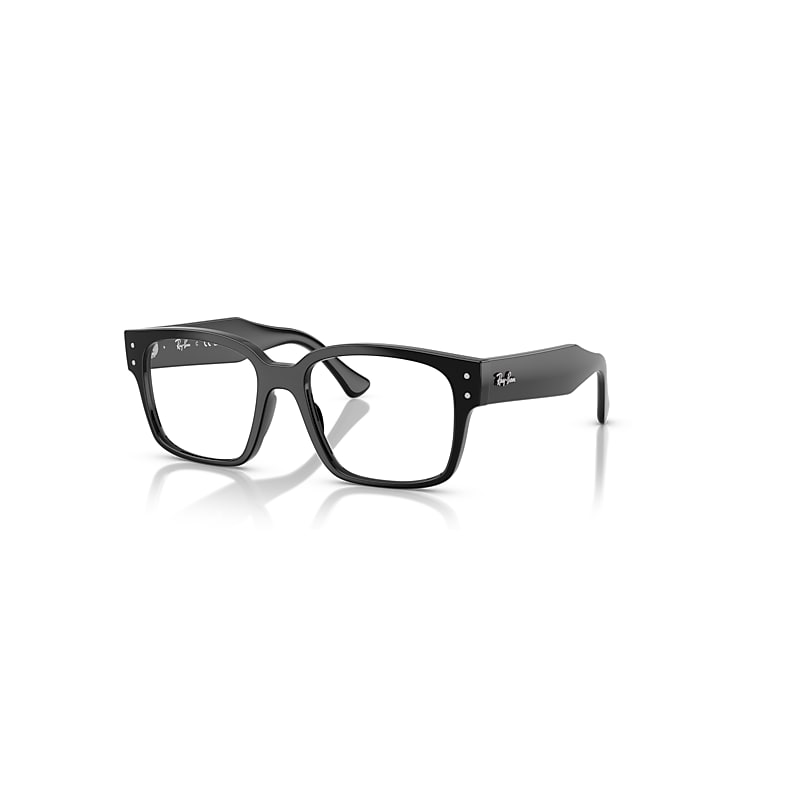 Ray Ban Laurene Optics Bio-based  Schwarz Fassung Klar Glas Polarisiert 53-18 In Schwarz