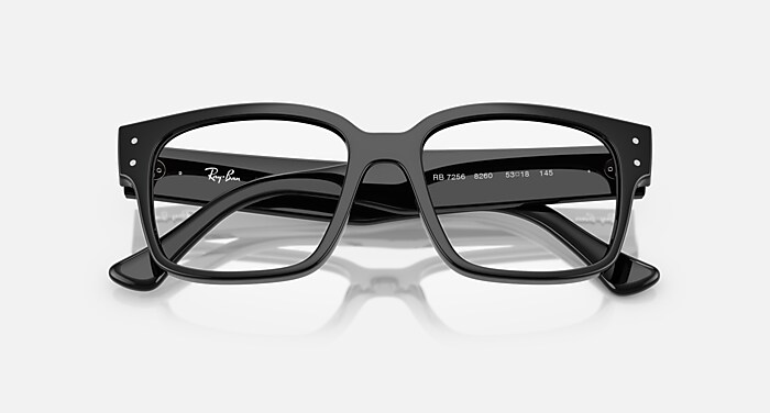 Ray-Ban Eyeglasses Unisex Laurene Optics Bio-based Prescription - Transparent Grey Frame Clear Lenses 53-18 Polarized