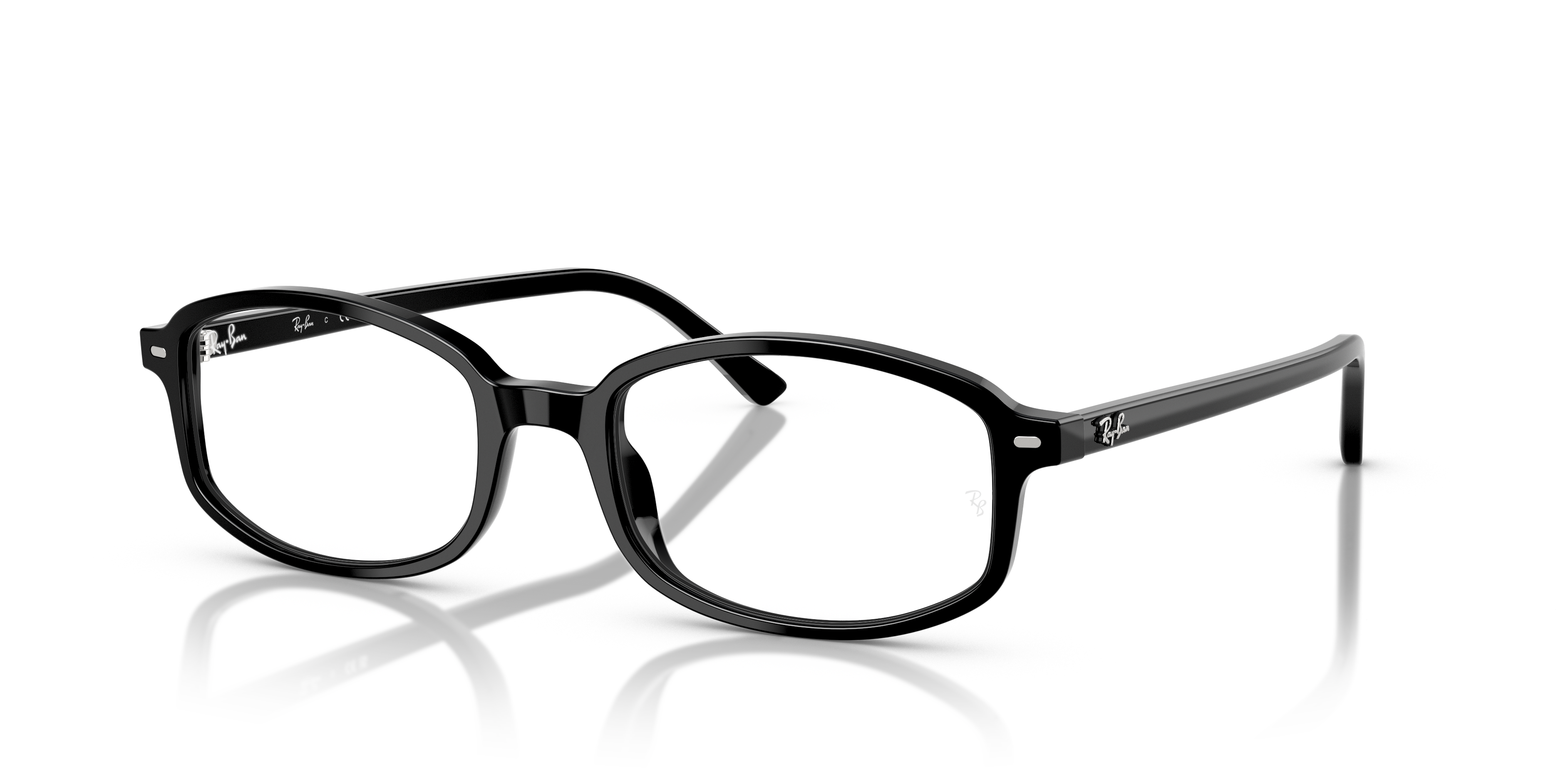 SAM OPTICS Polished Black Frame Clear Lenses 52-19