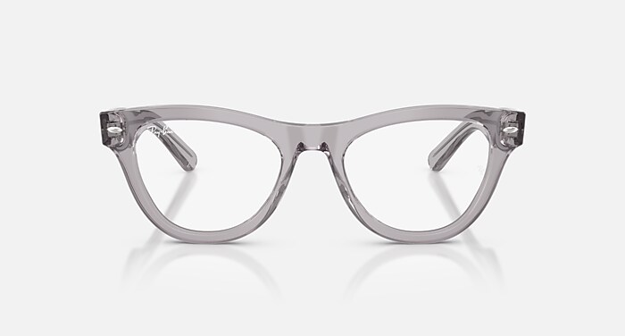 ファッションの SKYLER OPTICS Eyeglasses with Light Grey Frame - RB5510 ピアス