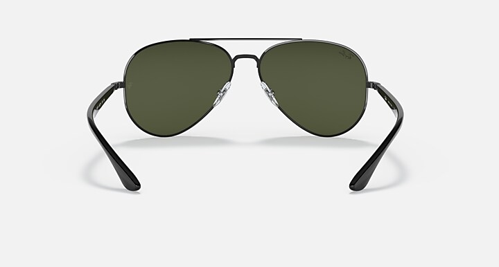 Ray-Ban Sunglasses Unisex Rb3675 - Black Frame Green Lenses 58-14