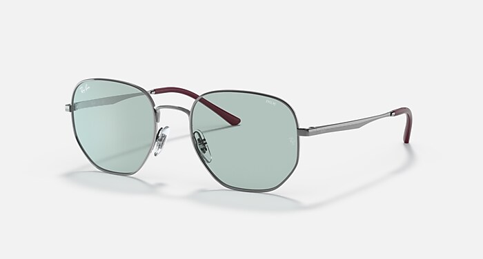 RB3682 EVOLVE Sunglasses in Gunmetal and Photochromic Green