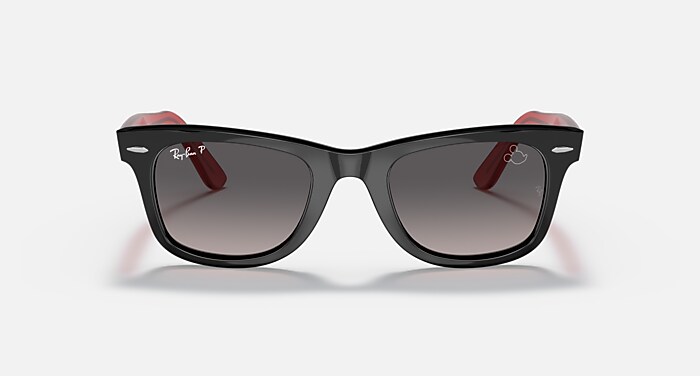 Ray-Ban Sunglasses Rb2140 Wayfarer Mickey J22 Black Frame Grey Lenses