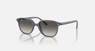 LEONARD KIDS Sunglasses in Transparent Pink and Dark Blue