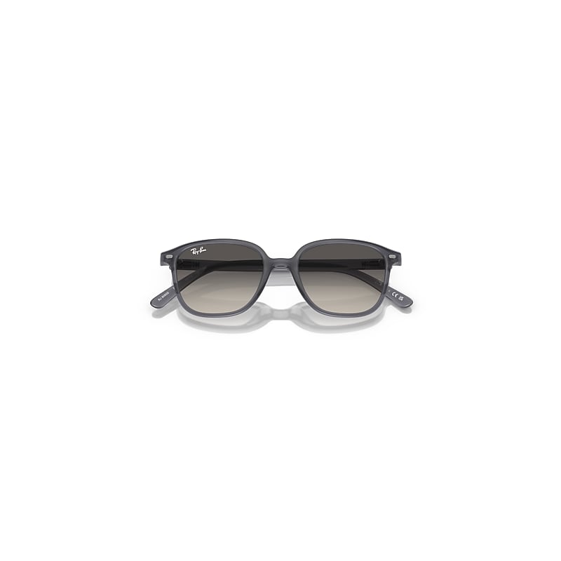 Ray-Ban Leonard Kids Sunglasses Opal Blue Frame Grey Lenses 45-16