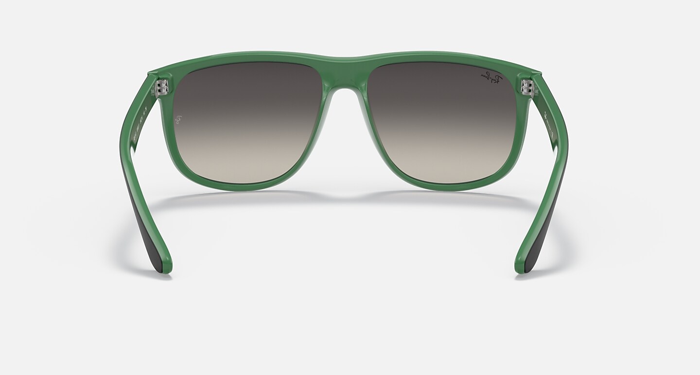 Ray-Ban Sunglasses Man Boyfriend - Black Frame Grey Lenses 60-15