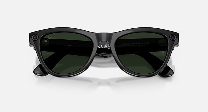 Ray-Ban  サングラス　希少カラー　SKYLER RAY-BAN | META SKYLER Sunglasses in Black and Clear/Graphite