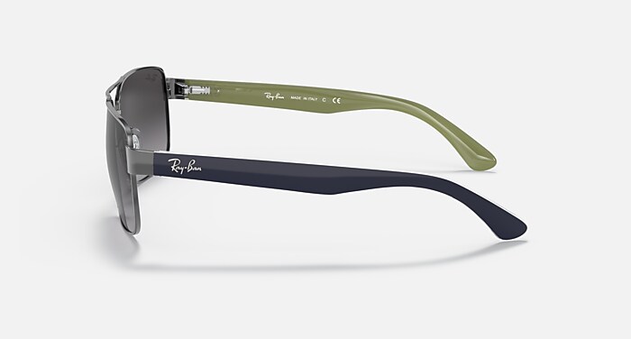 Ray-Ban Sunglasses Man Rb3530 - Gunmetal Frame Grey Lenses 58-17