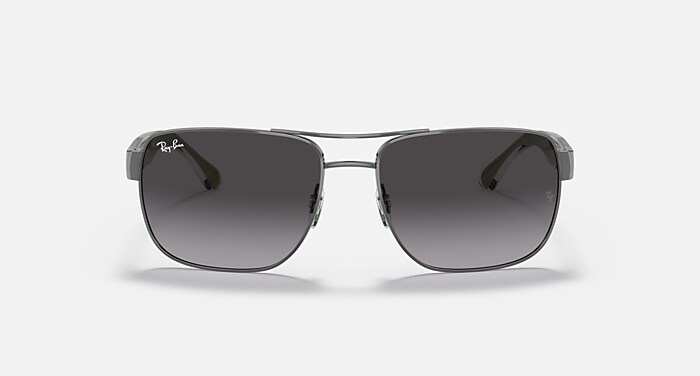 Ray-Ban Sunglasses Man Rb3530 - Gunmetal Frame Grey Lenses 58-17