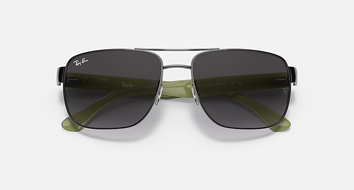 Ray-Ban Sunglasses Man Rb3530 - Gunmetal Frame Grey Lenses 58-17