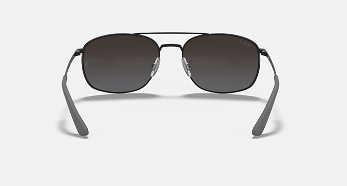 RB3654 Sunglasses in Black and Silver - RB3654 | Ray-Ban®
