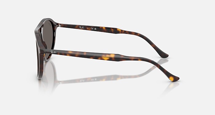 Ray-Ban Sunglasses Unisex Rb2215 - Havana Frame Grey Lenses 59-20