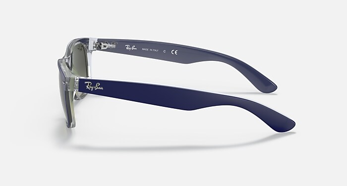 NEW WAYFARER COLOR MIX Sunglasses in Blue and Grey RB2132 Ray