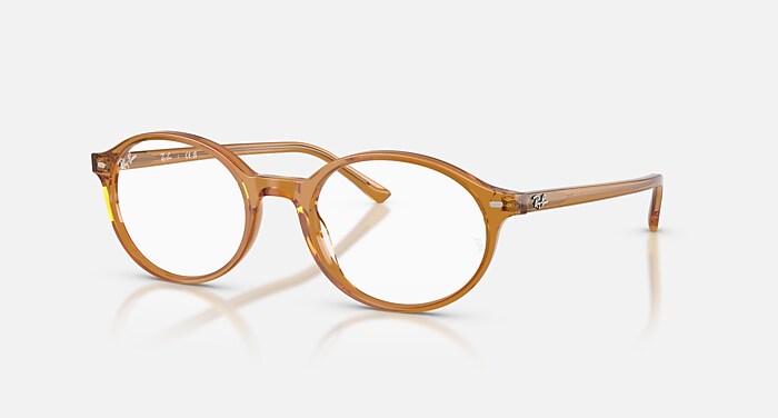 THALIA OPTICS Eyeglasses with Brown & Violet Havana Frame