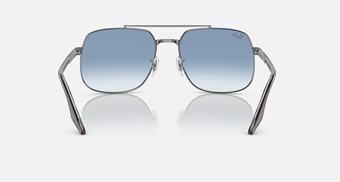 RB3699 Sunglasses in Gunmetal and Gradient Blue - RB3699  display picture 1