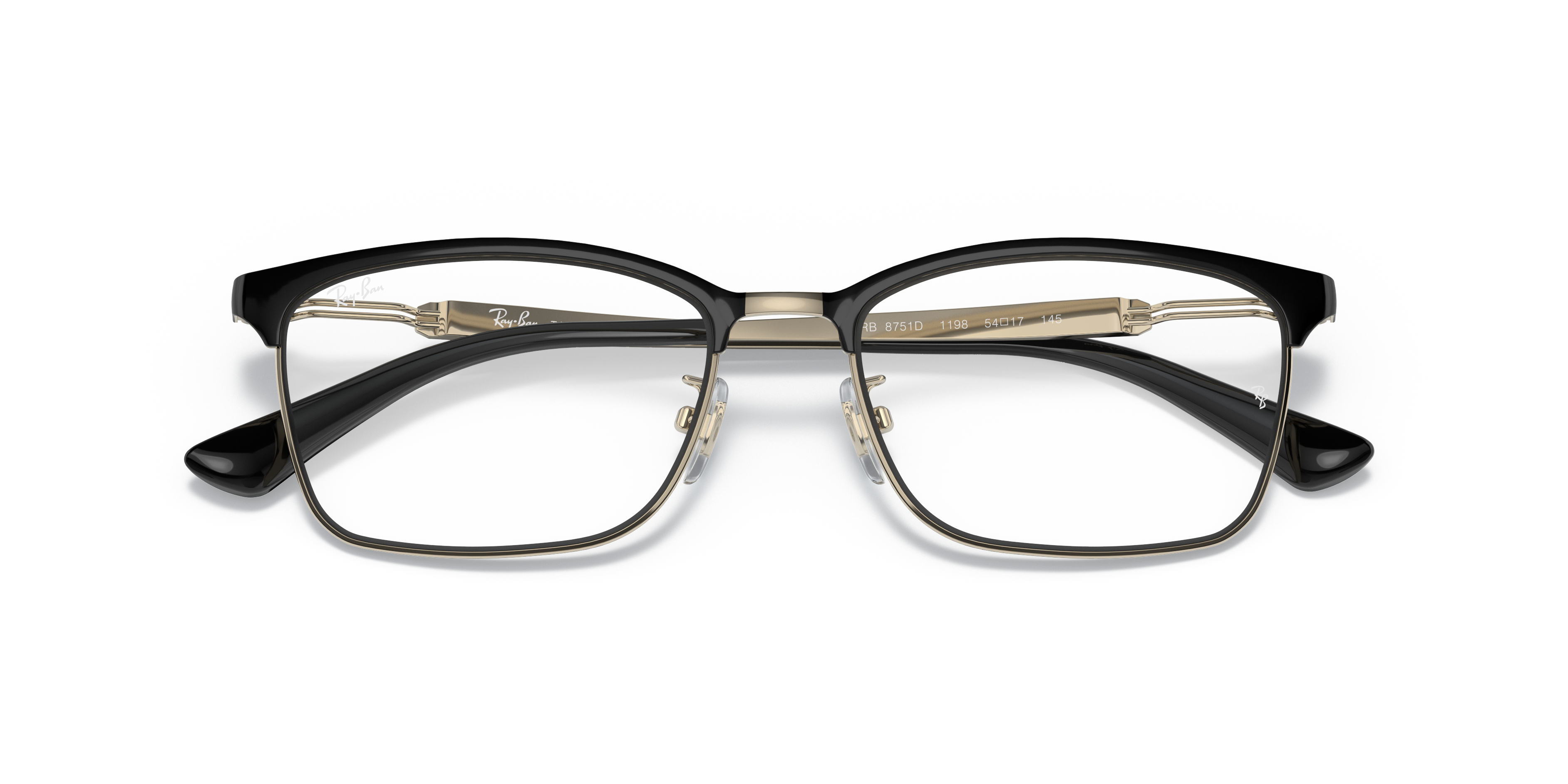 レイバン RayBan メガネフレーム RB8751D 1196 (54) めがね 眼鏡 超軽量 チタン製  Ray-Ban レイバン メガネ RB8751D チタンフレーム RAYBAN レイバン