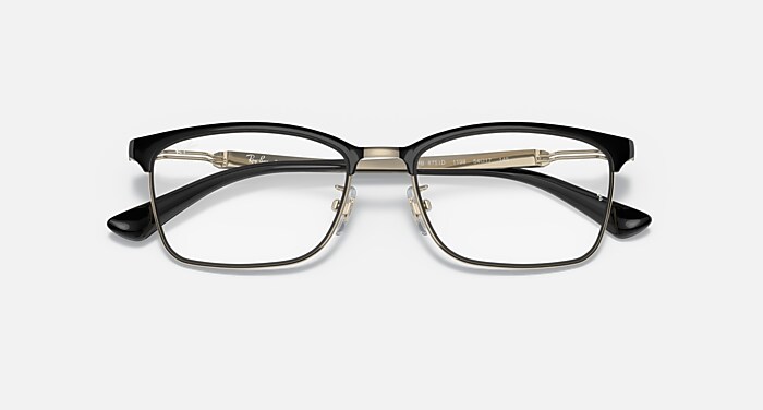 レイバン公式ストア】 Ray-Ban® RB8751 OPTICS メガネ | ブラック  