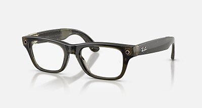 RAY-BAN META BLAYZER OPTICS - GEN 2 Sunglasses in Transparent Ice