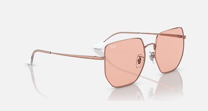 レイバン公式ストア】 Ray-Ban® RB3764D サングラス | ローズゴールド