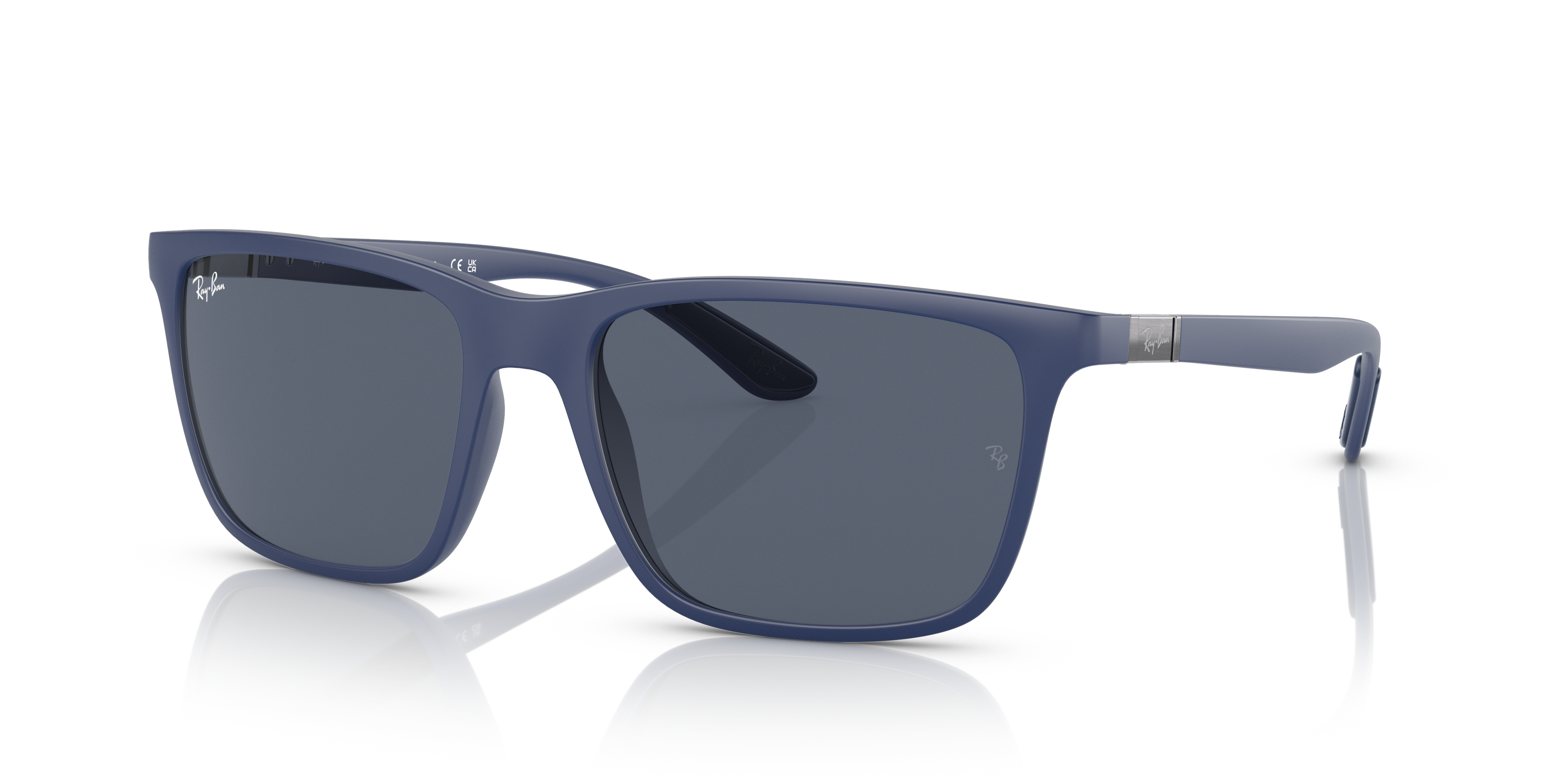 【RAY-BAN レイバン】サングラス 0RB4385 MATTE BLUE/DARK GREY RB4385 Sunglasses in Blue and Dark Grey - RB4385 | Ray-Ban® US